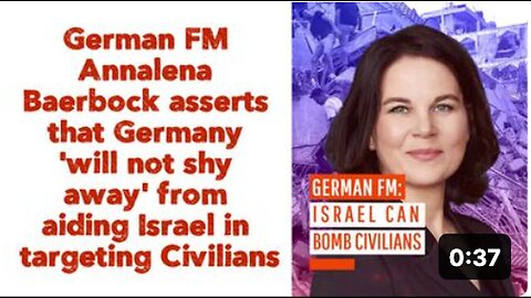 "German FM Reassures Commitment to Assist Israel, Denies Targeting Civilians"