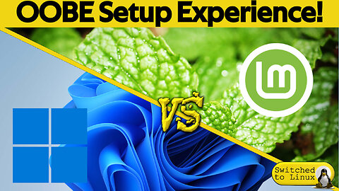 Windows vs Linux Mint | OOBE Setup