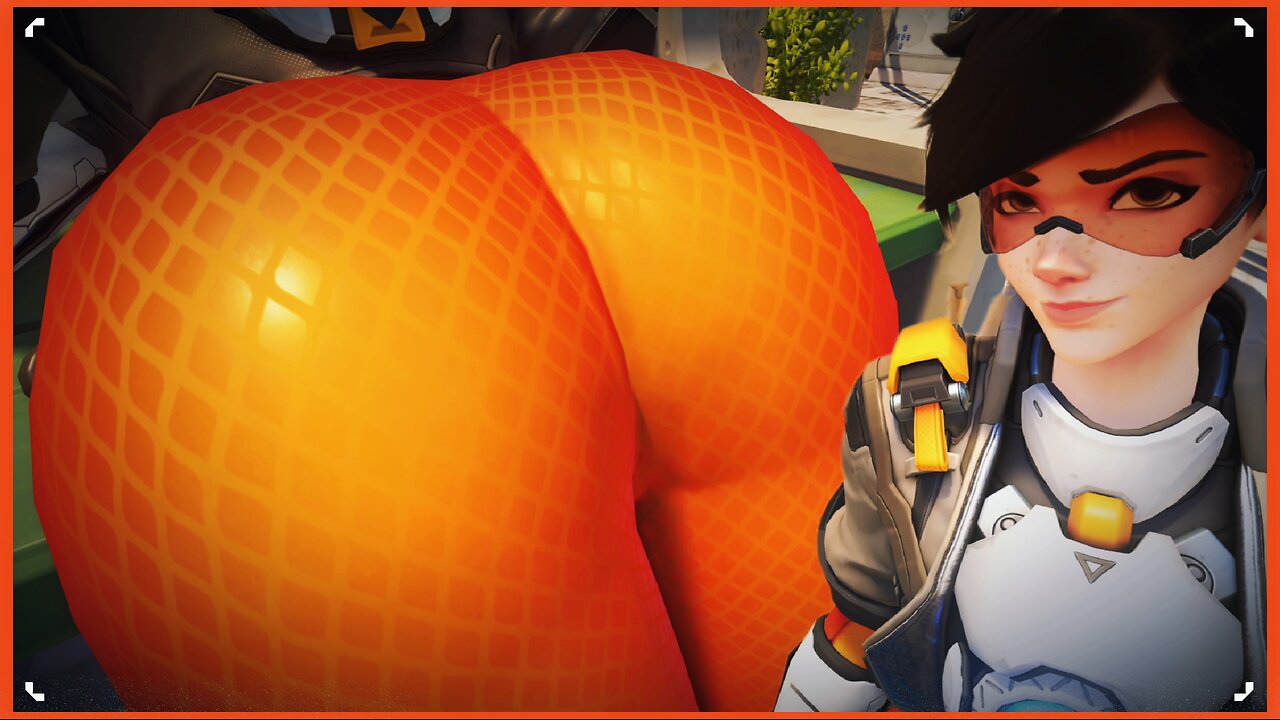🧡Tracer Booty Pics in Game | Overwatch 2 (18+)🧡
