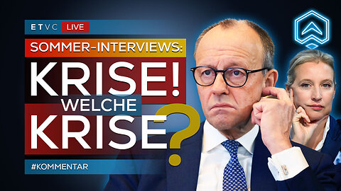 🟥 KRISEN-Kanzler im KRISEN-Modus im (KRISEN-)Sommerinterview | #KOMMENTAR