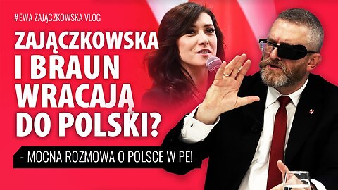 Ewa Zajączkowska i Grzegorz BRAUN - ROZMOWA o Polsce w PE! (25.11.2025)