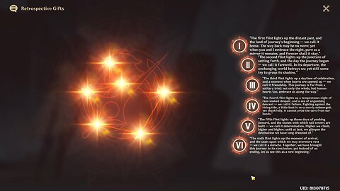 Traveller getting Natlan real pyro constellation - Retrospective Gift - Genshin Impact