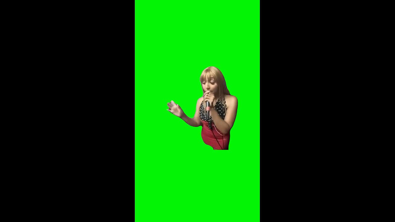 PinkPantheress Breathing | Green Screen