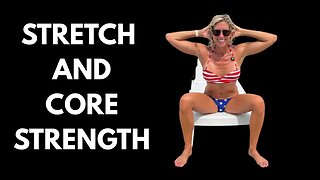 5 Minute Seated Stretch And Core Strength