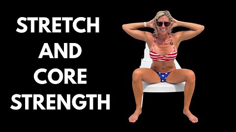 5 Minute Seated Stretch And Core Strength