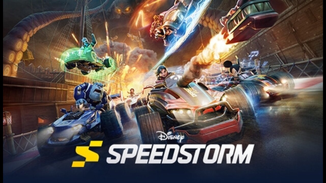 Disney Speedstorm game LIVE stream