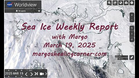 Sea Ice Weekly Report with Margo (Mar. 19, 2025)