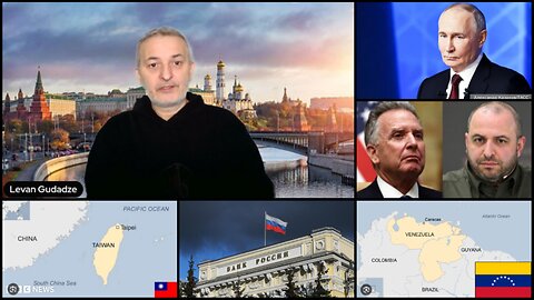 Ukr/EU/Russ Delegations in the US. Putin's Q&A. SMO Update. Venezuela-Taiwan Escalation