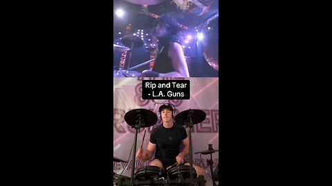 Rip and Tear - L.A. Guns Drum Cover