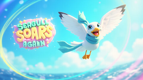 Seagull Soars Again 🪶 | Uplifting Kids’ Song About Trying Again