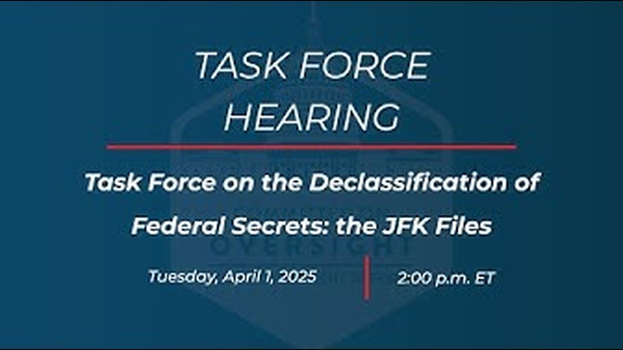 Task Force on the Declassification of Federal Secrets: the JFK Files
