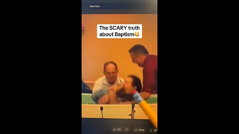 💧🔥 THE SCARY TRUTH ABOUT BAPTISM 🔥💧