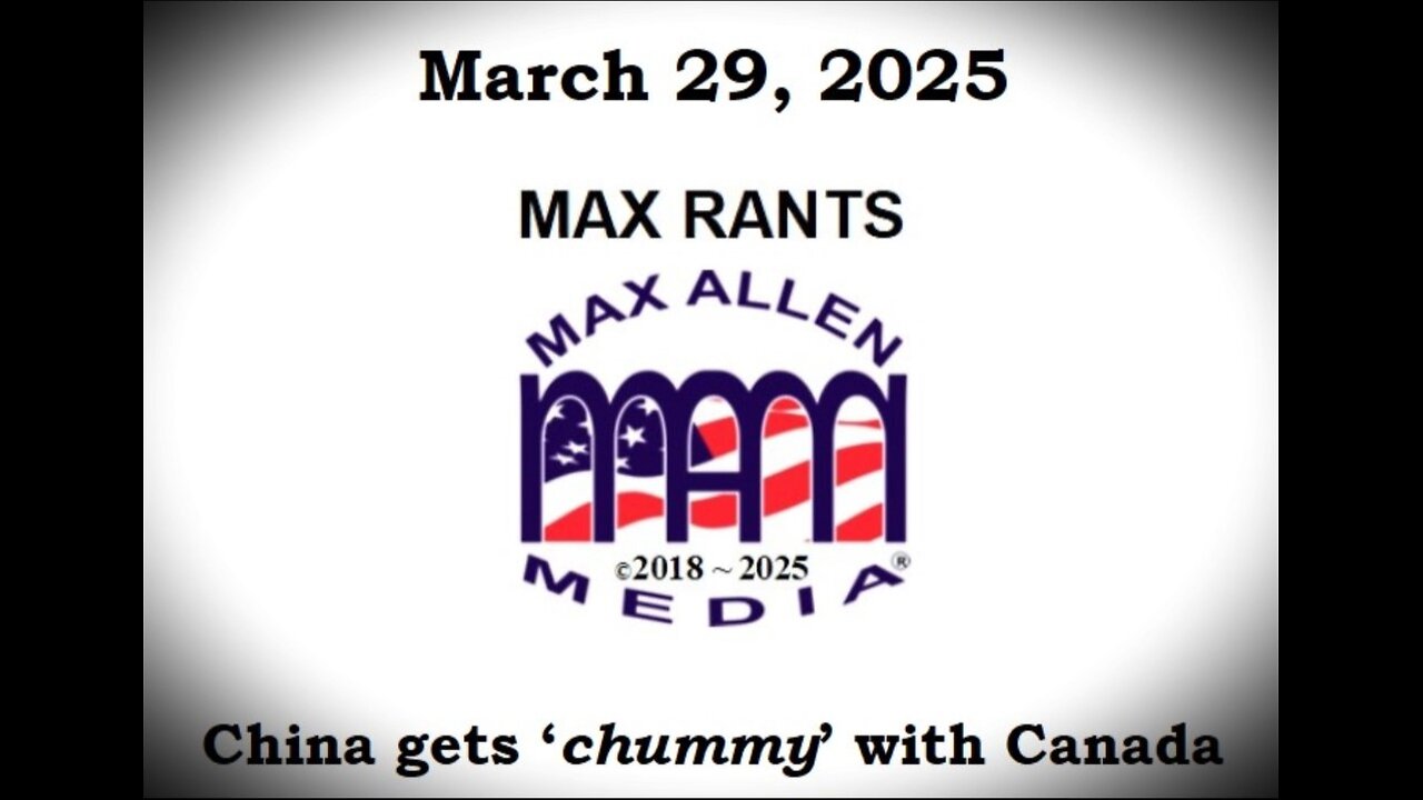CANADA IS GETTING TOO "CHUMMY" WITH CHINA. BEWARE OF THIS!