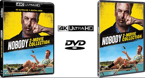 Nobody: 2-Movie Collection [4K UHD & DVD Editions] Bob Odenkirk