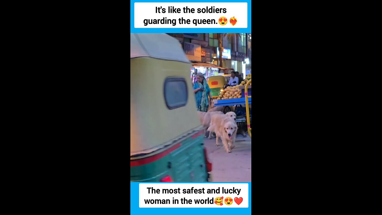 The most safest and lucky woman in the world