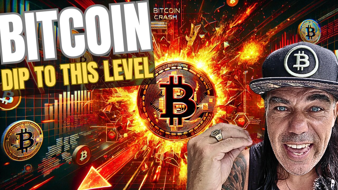 BITCOIN WILL DIP TO THIS LEVEL !!!