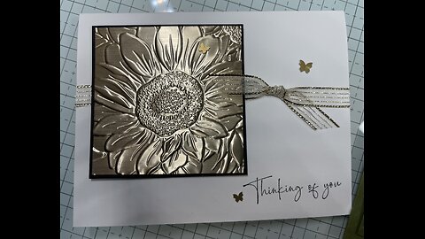 06/18/2025 - Sunflower 3D Embossing Folder Cards
