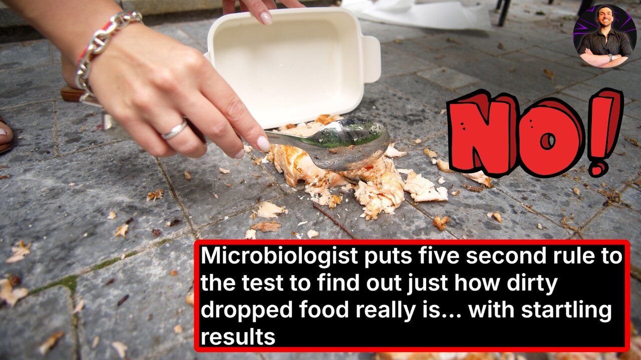 The Five Second Rule Put to the Test By This Microbiologist and the Results are SHOCKING!