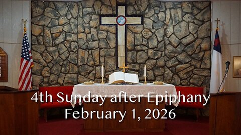 He Has Shown You What Is Good - Matthew 5:1-12 - 4th Sunday after Epiphany - February 1, 2026