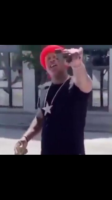 Man arrested for flaunting gun and large amount of cash in public. Instant Karma