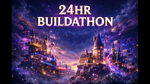 🎉B-DAY MONTH💚24HR HOGWARTS CASTLE BUILDATHON💚!SUBATHON