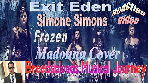 Exit Eden Feat. Simone Simons - Frozen (Madonna Cover) - Live Streaming with Songs and Thongs