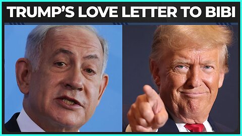 Trump GUSHES Over Benjamin Netanyahu