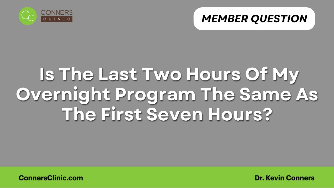 Rife Overnight Program Concern