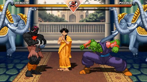 DHALSIM vs PICCOLO - (Hardest AI)