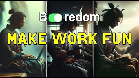 OUTWORK everyone by being bored