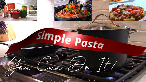 Fast & Easy Tomato Based Pasta with Italian Sausage