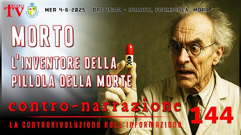 Contro-Narrazione n.144. Bianco, Formicola, Mora