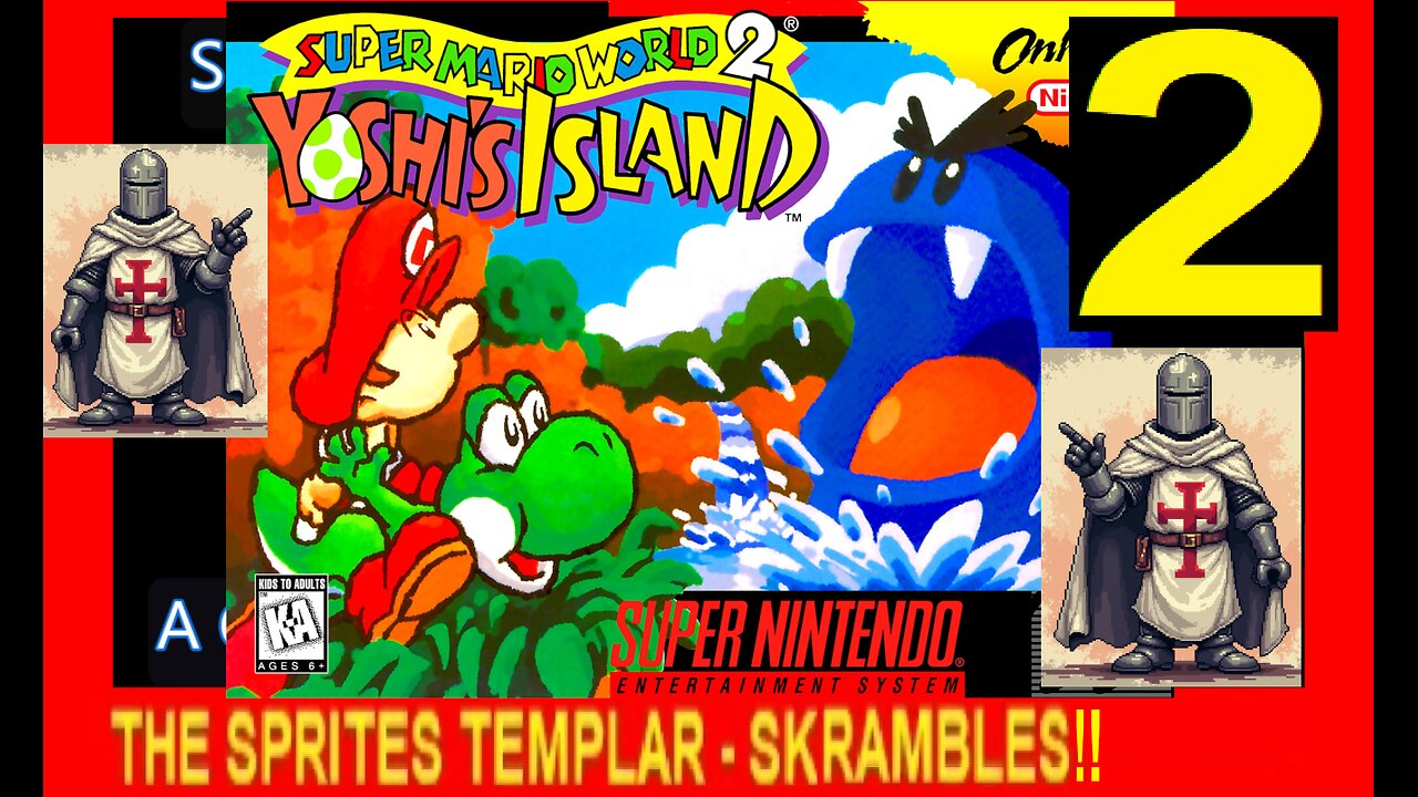 YOSHI'S ISLAND V2 - SNES - Skwatter's SKRAMBLES!