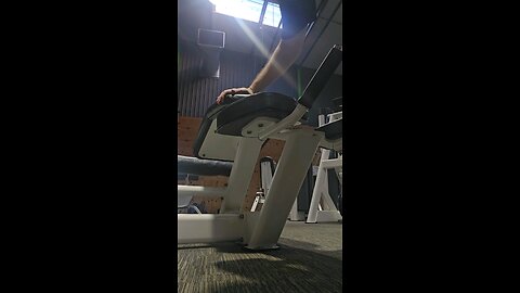 in the gym hamstrings machine
