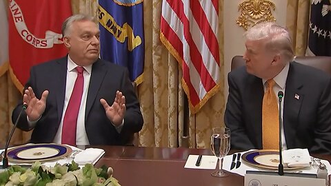 "¿Ucrania no puede ganar?": Trump pregunta y Orbán responde