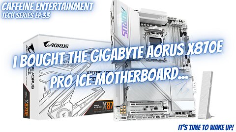 Gigabyte Aorus X870 Pro Ice Unboxing