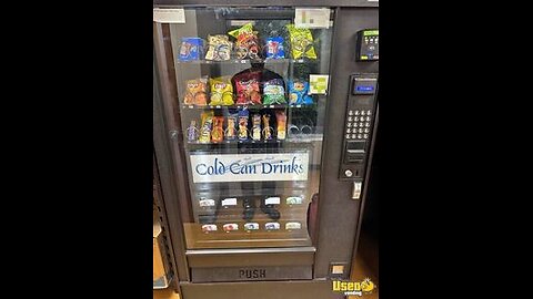 Automatic Products AP LCM4 Snack and Drink Combo Vending Machine w/ Location