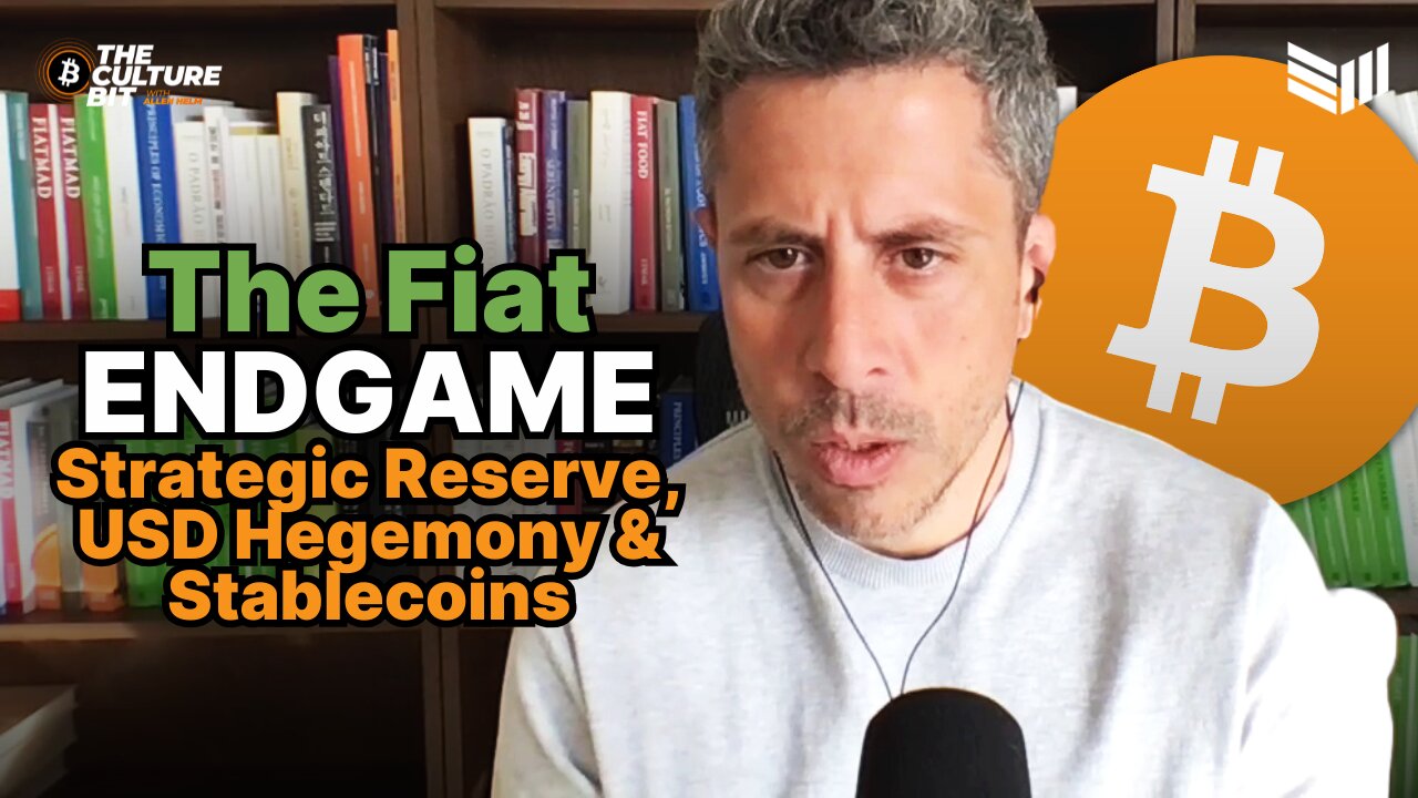 Saifedean Ammous: The Fiat Endgame, Strategic Reserves and Stablecoins | The Culture Bit
