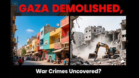 Gaza's Destruction: Israel's Controlled Demolitions Exposed