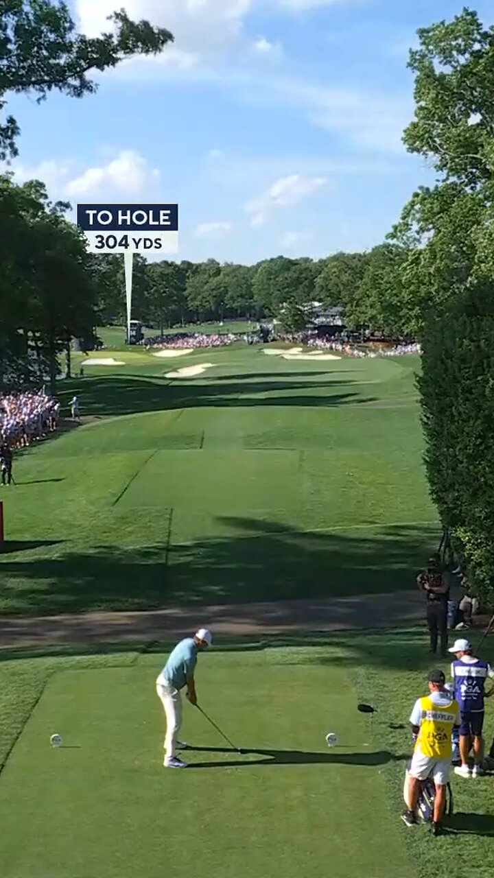 Scottie Scheffler’s eagle on Saturday that set him up for the solo-lead in the PGA Championship!