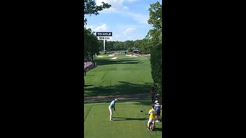 Scottie Scheffler’s eagle on Saturday that set him up for the solo-lead in the PGA Championship!