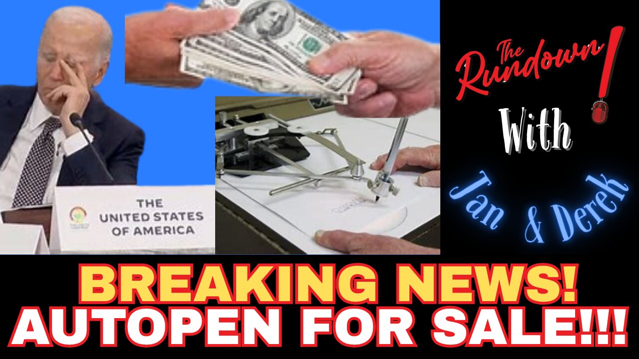 BREAKING NEWS! AUTOPEN SIGNATURES FOR SALE; COME N GET'M!