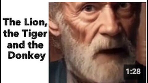 "Lion, Tiger, and Donkey: A Tale of Three Creatures"