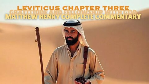 Leviticus Chapter 3 Matthew Henry Complete Commentary