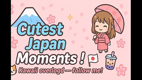 Japan is TOO Cute! 🌸🍡💮 You’ll Fall in Love~"