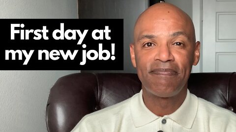 Finally! I had my first day at my new job!