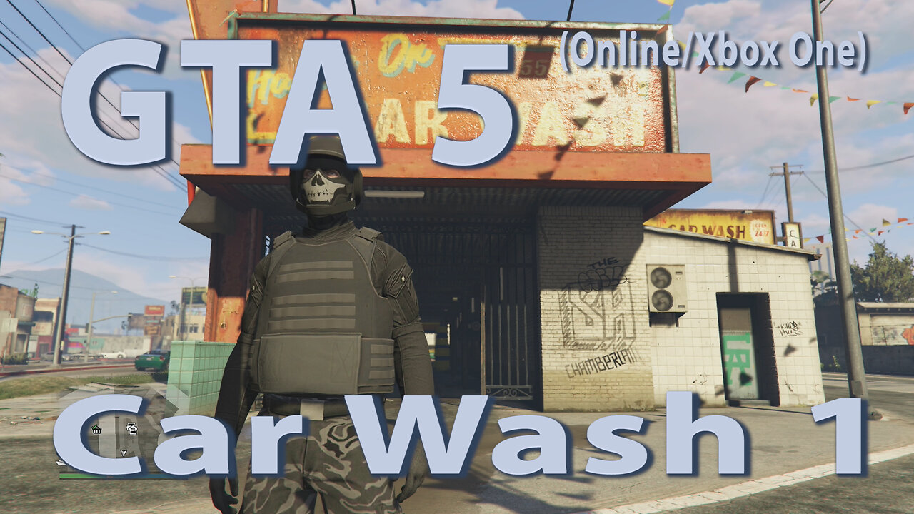 GTA 5 (Online Xbox One) Car Wash 1