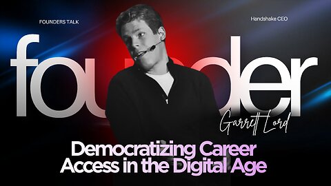 Founders Talk - Interview with Garrett Lord, Co-Founder and CEO of Handshake