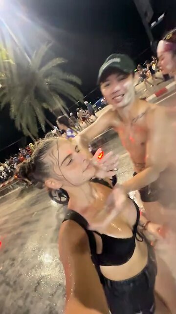 They oiled me up in Thailand