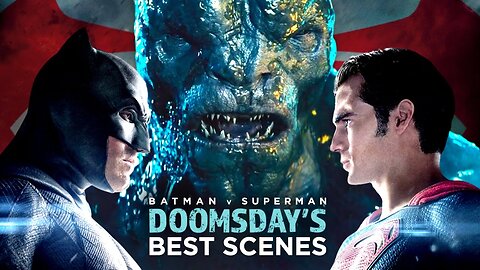 Batman v Superman - Doomsday's Best Scenes (4K)